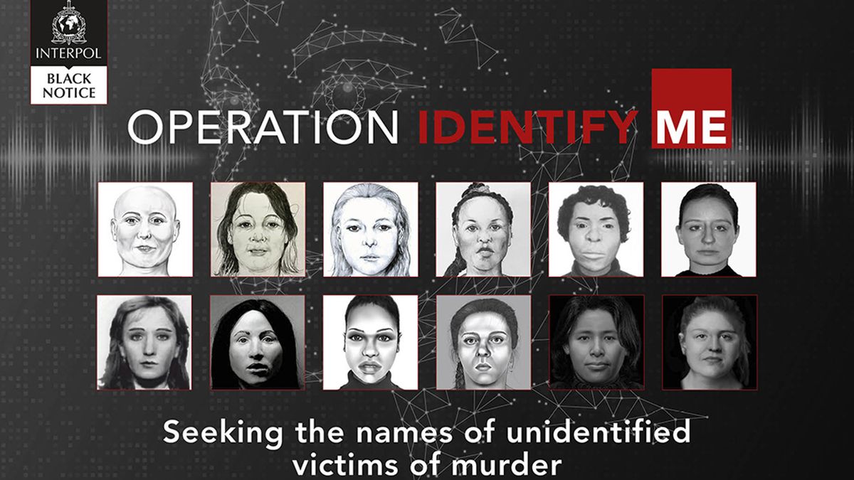 Poznáváte je? Interpol ukázal tváře 22 zavražděných žen bez jména a prosí o pomoc